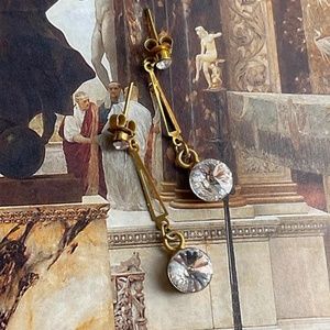 Vintage 18KT Vermeil Drop Earrings